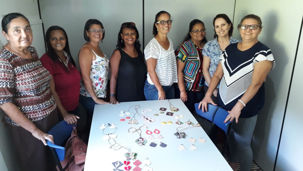 MorenoPrev realiza dois dias de oficinas de biojóias através do programa convivência saudável