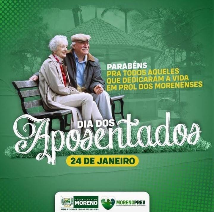 Feliz dia dos Aposentados