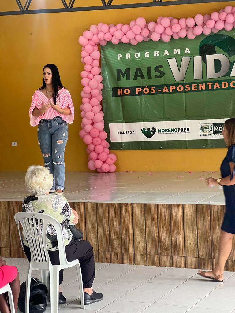 MorenoPrev promove oficinas e palestras no evento do Outubro Rosa.