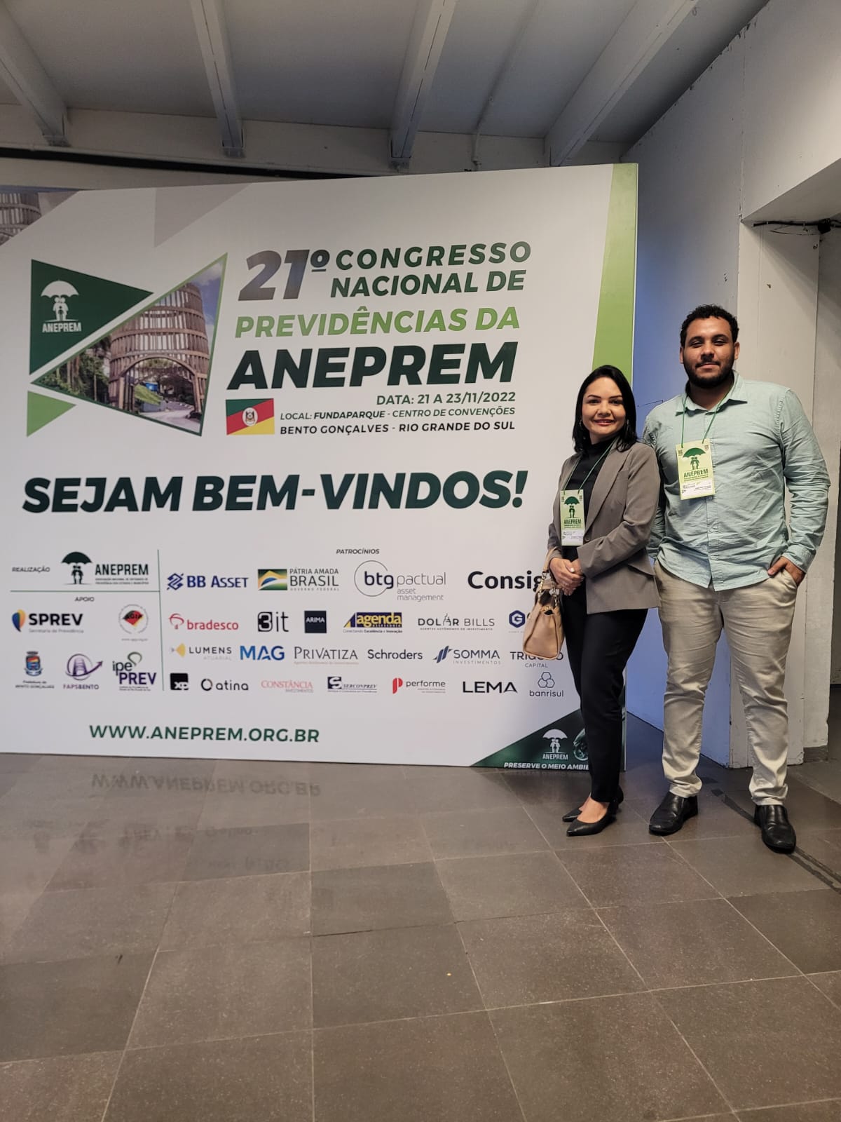 MorenoPrev comparece no 21º Congresso Nacional de Previdência da ANEPREM.